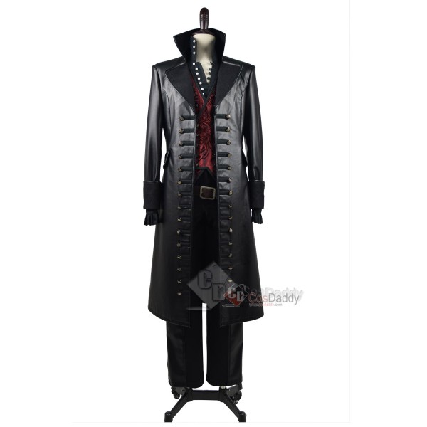 Once Upon A Time Captain Hook Cosplay Costume