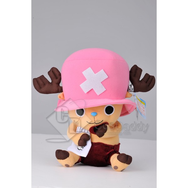 One Piece Tony Tony Chopper Stuffed Toy Plush Eating 