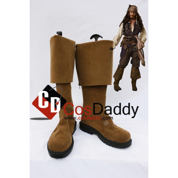 Pirates of the Caribbean Jack Sparrow Cosplay Boot...