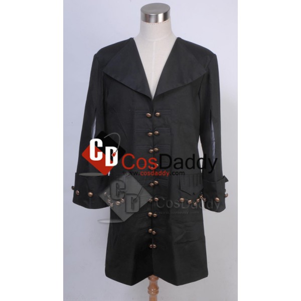 Pirates of the Caribbean Barbossa Jacket Cosplay C...
