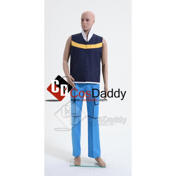 Pokemon Ash Ketchum Cosplay Costume Style A