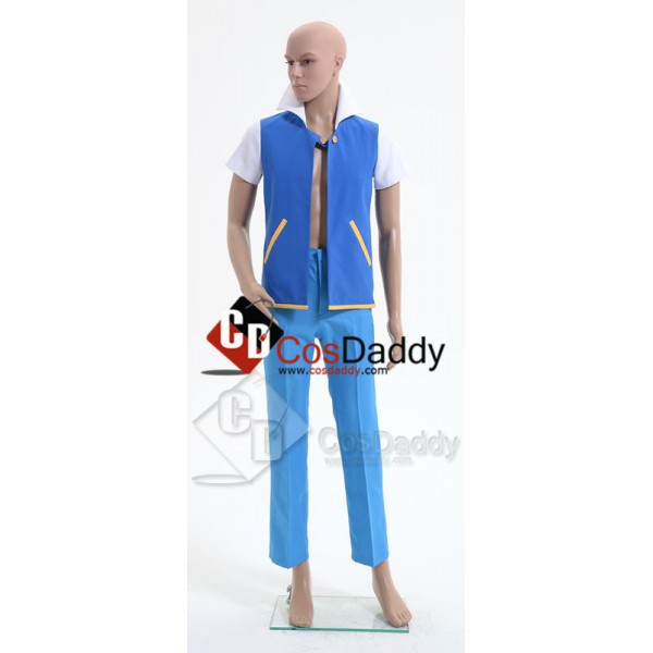 Pokemon Ash Ketchum Cosplay Costume Style C