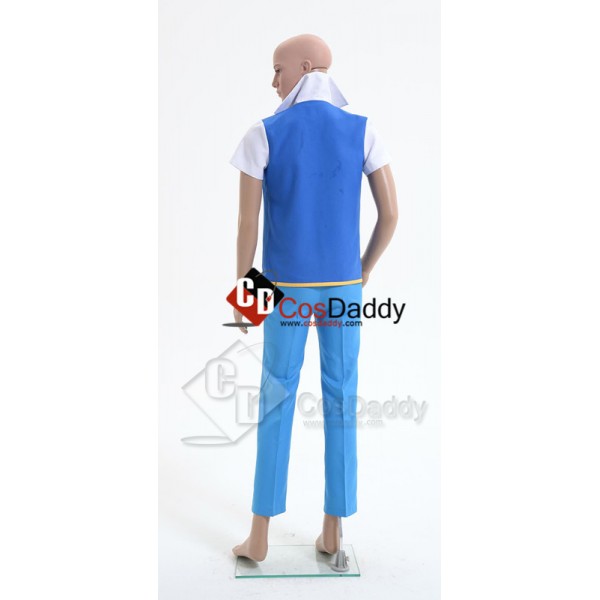 Pokemon Ash Ketchum Cosplay Costume Style C