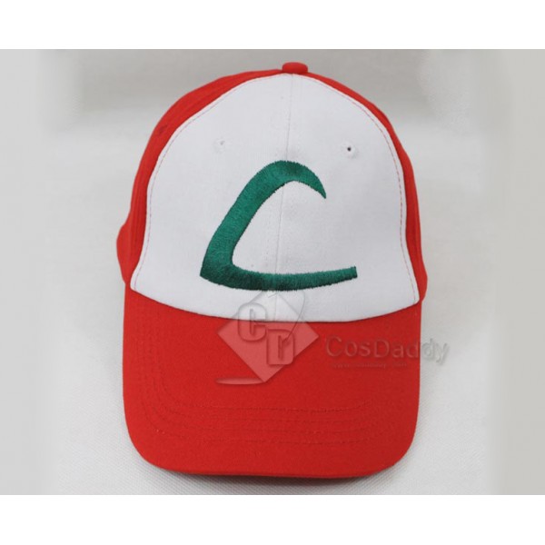 Pokemon Satoshi Ash Ketchum Baseball Cap Hat A