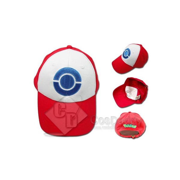 Pokemon Satoshi Ash Ketchum Baseball Cap Hat C
