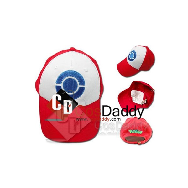 Pokemon Satoshi Ash Ketchum Baseball Cap Hat C