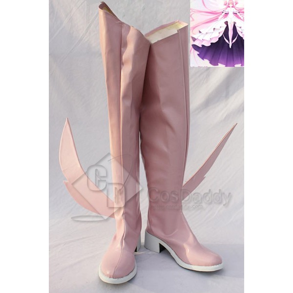 Puella Magi Madoka Magica kaname Madoka Cosplay Boots Shoes