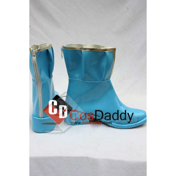 Puella Magi Madoka Magica Miki Sayaka Cosplay Boots Shoes