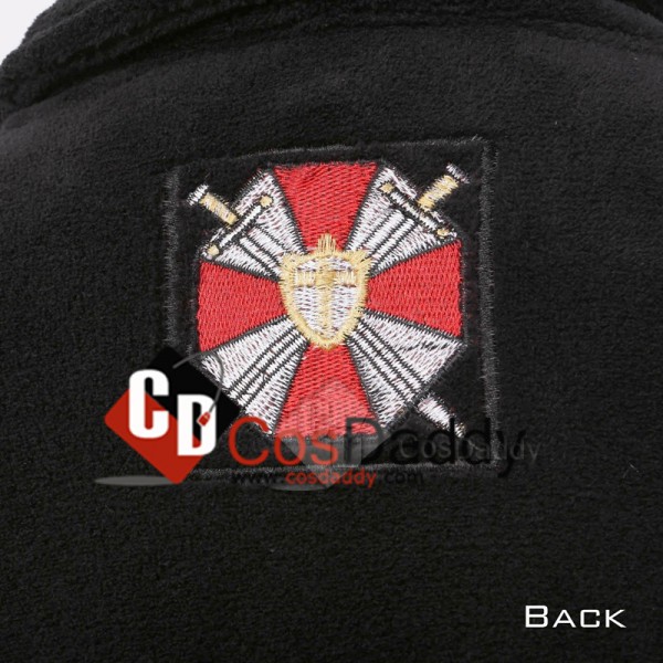 Resident Evil Biohazard Umbrella Corporation Black Bath Robe 