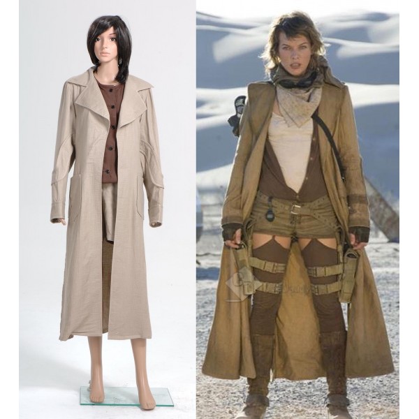 Resident Evil Extinction Alice Jacket Shirt Pants Cosplay Costume 