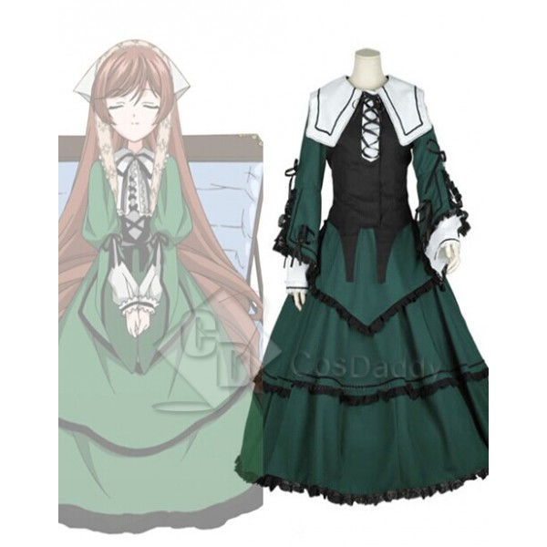 Rozen Maiden Suiseiseki Jade Stern Cosplay Costume