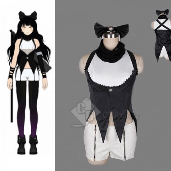 RWBY Blake Belladonna Uniform Dress Cosplay Costume