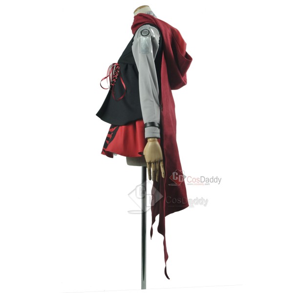 RWBY Red Trailer Ruby Cosplay Costume