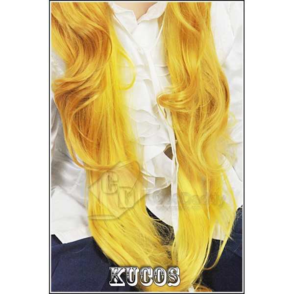 RWBY Yellow Trailer Yang Xiao Long Cosplay Wig