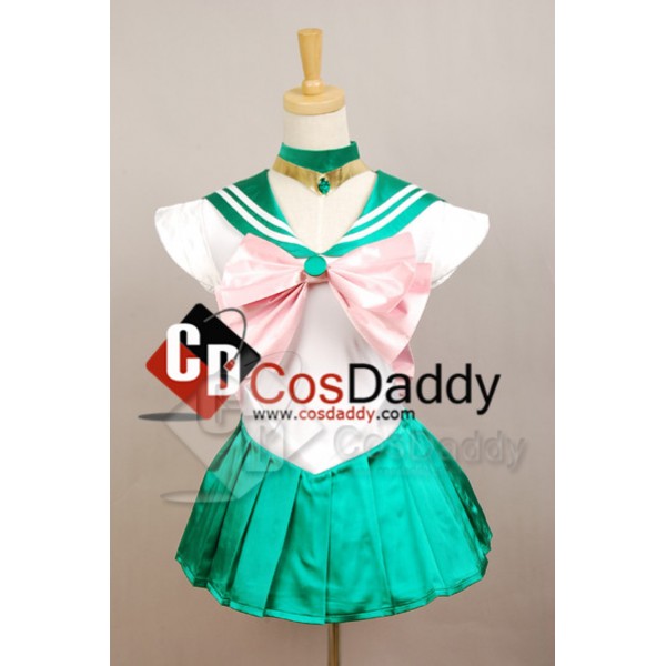 Sailor Moon Jupiter Dress Cosplay Costume 