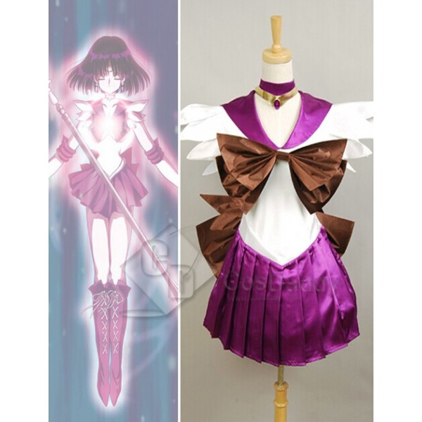 Sailor Moon Saturn Dress Cosplay Costume 