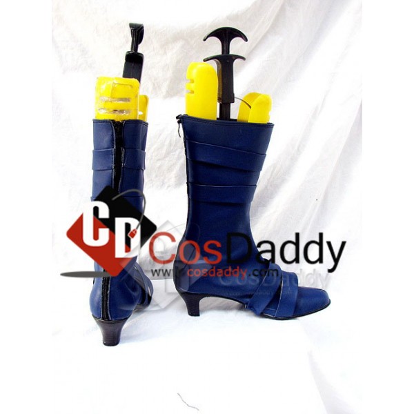 Sailor Moon Uranus Cosplay Boots Shoes Custom Made