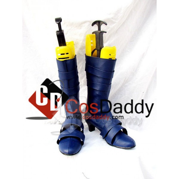 Sailor Moon Uranus Cosplay Boots Shoes Custom Made