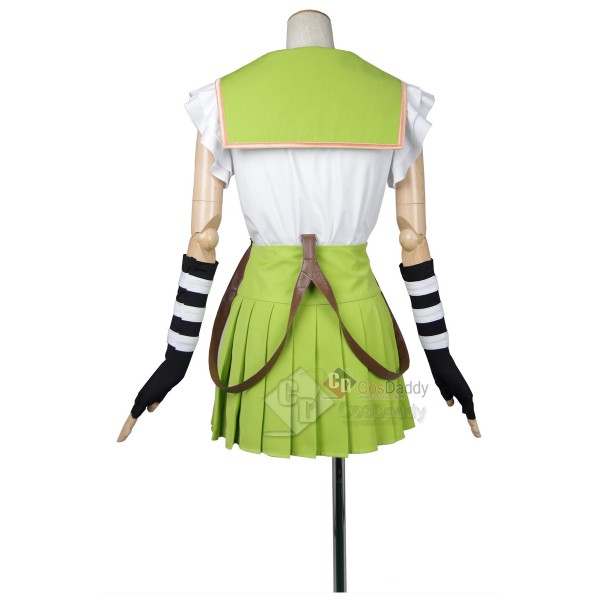 School-Live Gakkō Gurash Ebisuzawa Kurumi Uniform Cosplay Costume