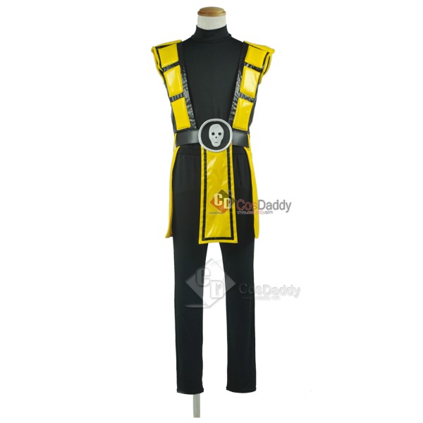 Mortal Kombat Ninja Scorpion Cosplay Costume