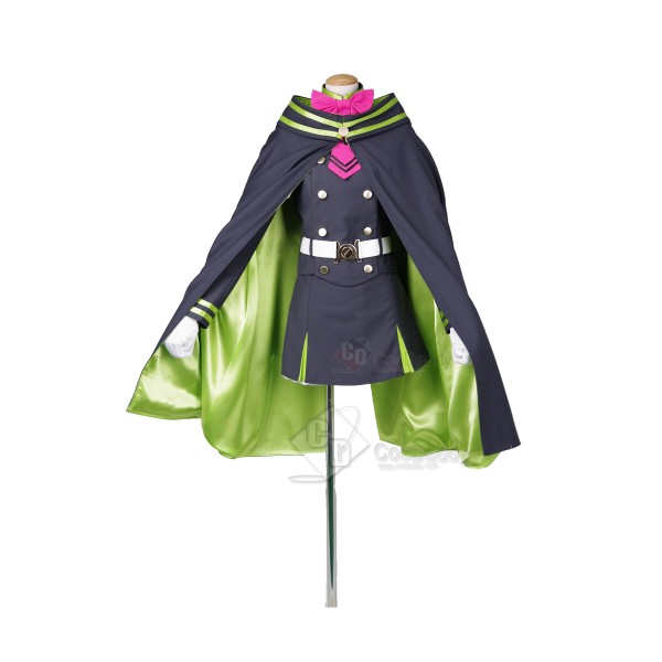 Seraph of the End Owari no Serafu Shinoa Hiragi Cosplay Costume