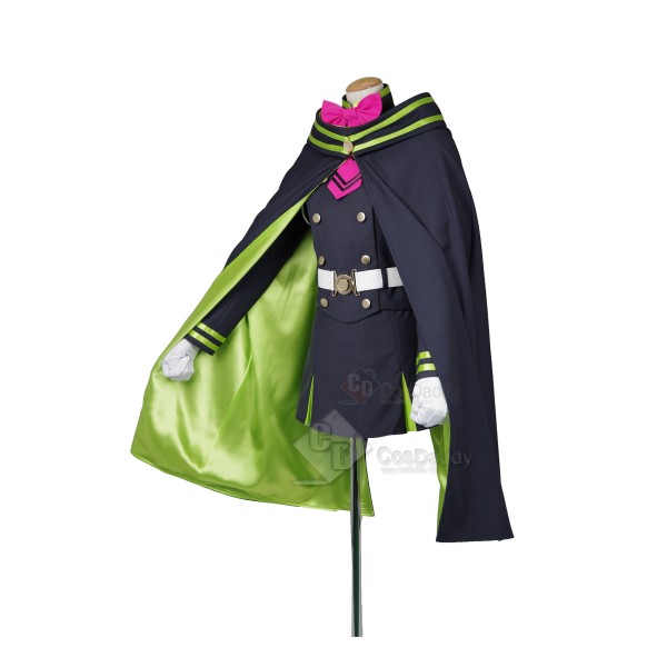 Seraph of the End Owari no Serafu Shinoa Hiragi Cosplay Costume