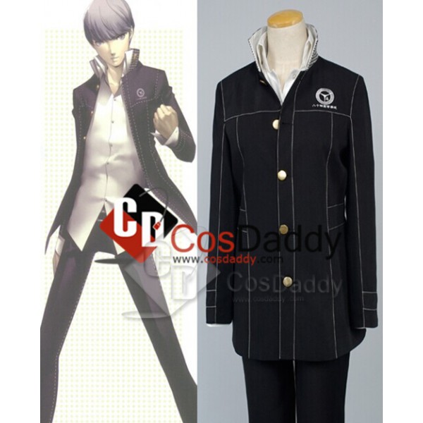 Shin Megami Tensei: Persona 4 P4 Cosplay Boy Unifo...
