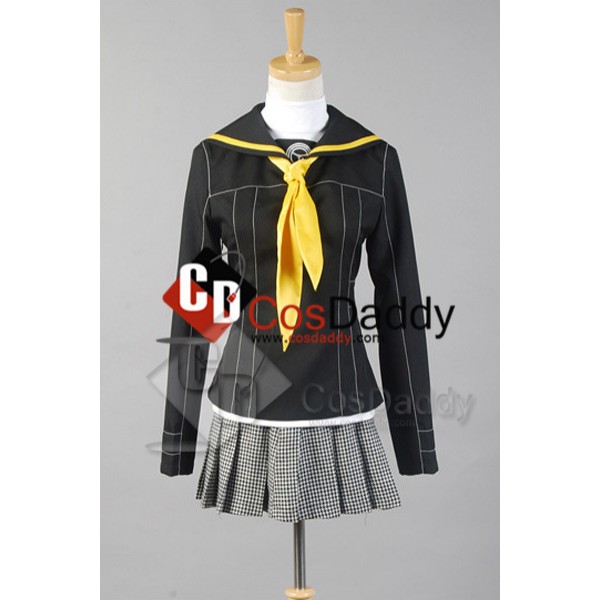 Shin Megami Tensei Persona 4 School Girl Uniform Dress Cosplay Costume 
