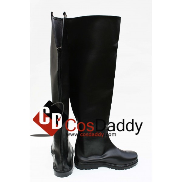 Shingeki no Kyojin Attack on Titan Eren Jaeger Cosplay Shoes Boots Black Version