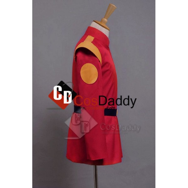 Sitcom Futurama Captain Zapp Brannigan Red Uniform Cosplay Costume