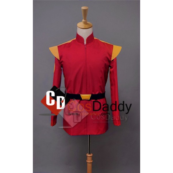 Sitcom Futurama Captain Zapp Brannigan Red Uniform Cosplay Costume