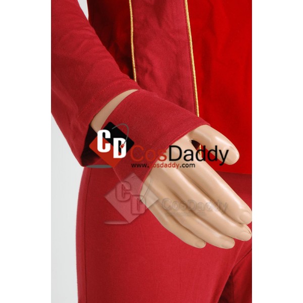 Smallville Bart Allen Impulse the Flash Halloween Cosplay Costume