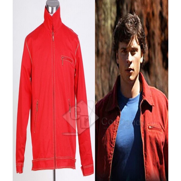Smallville Clark Kent Red Jacket Cosplay Costume
