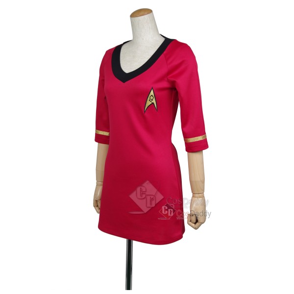 Star Trek TOS the Original Series Duty Red Dress Uniform 