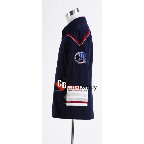 Star Trek Enterprise Admiral Navy Blue Cosplay Costume