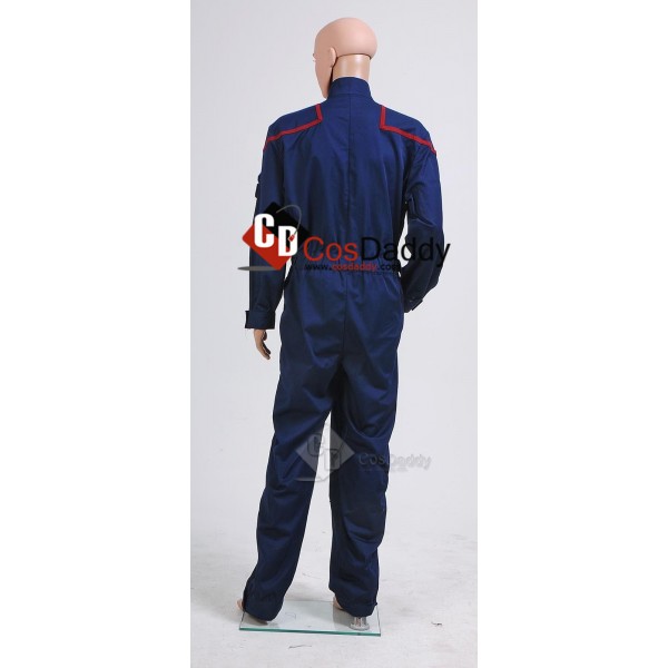 Star Trek Enterprise Commander Charles Jumpsuit Cosplay Costume