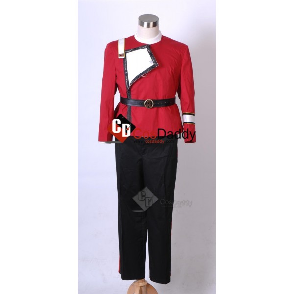 Star Trek TOS  II Wrath of Khan James T. Kirk Starfleet Uniform Costumes