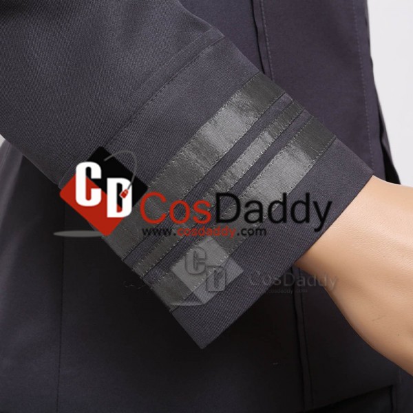 Star Trek Into Darkness Captain Kirk Spock Grey Uniform Cosplay Costume