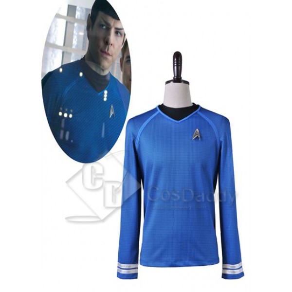 Star Trek Into Darkness Spock Shirt Uniform Cosplay Costume