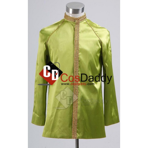 Star Trek TOS the Original Series  Jame Kirk Green Satin Jacket Uniform