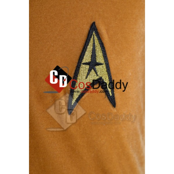 Star Trek TOS the Original Series  Duty Uniform Brown Velvet  T-Shirt 