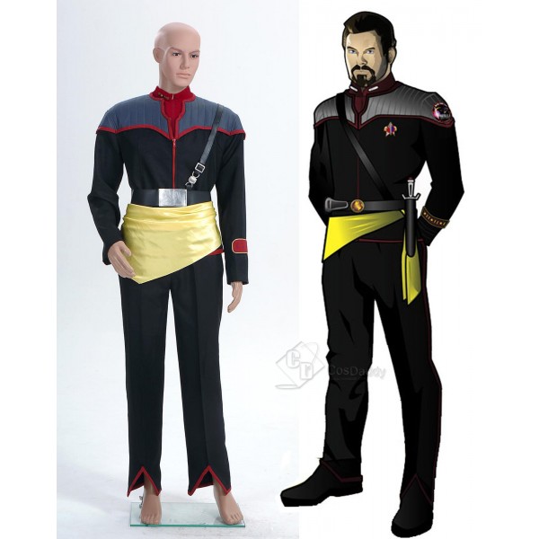 Star Trek TOS the Original Series Mirror,Mirror  Uniform  Costume