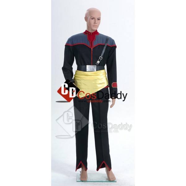 Details about   Cosplay Star Trek Deep Space Nine Blue Uniform Jumpsuit Adult Male Costumes New