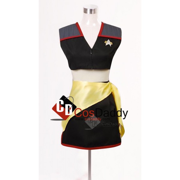 Star Trek TOS the Original Series Mirror,Mirror Female Uniform  Costume