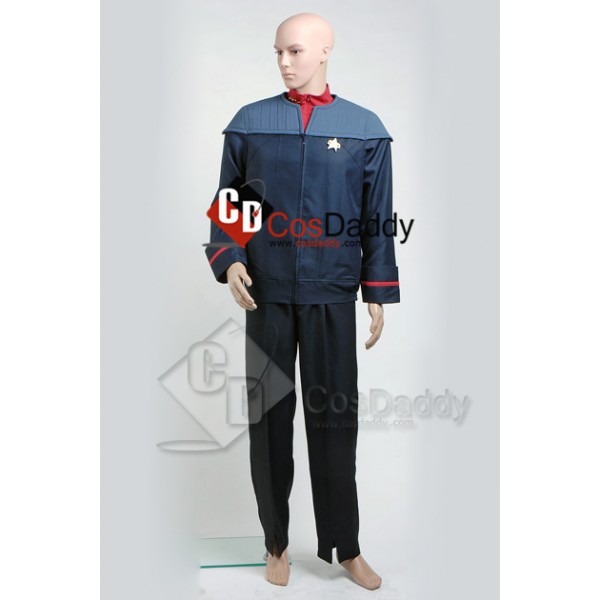 Star Trek Voyager Nemesis Captain Sisko Uniform Cosplay Costume