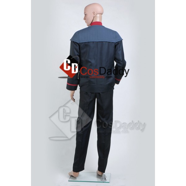 Star Trek Voyager Nemesis Captain Sisko Uniform Cosplay Costume