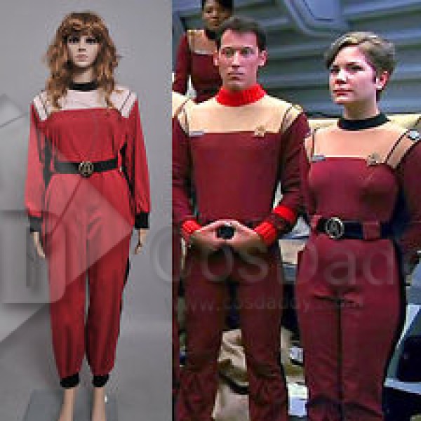 Star Trek TOS Starfleet Uniform Enlisted Crew Utility Jumpsuit  