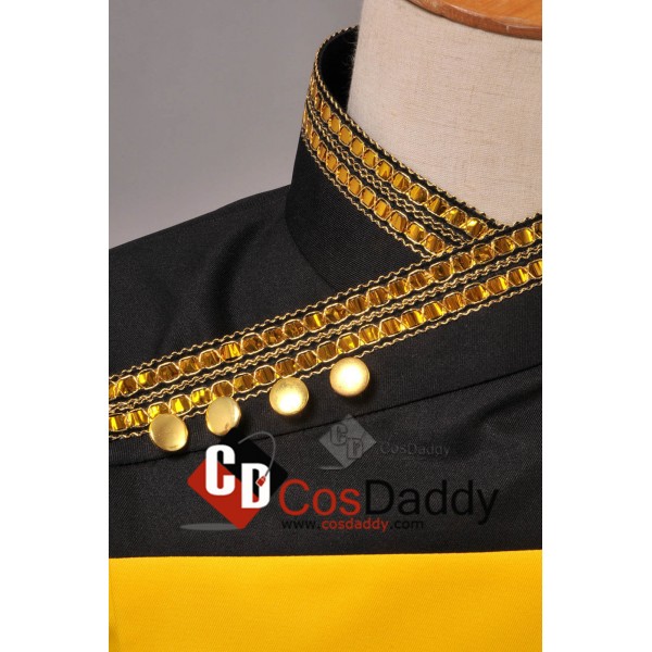 Star Trek TNG the next Generation Yellow  Dress Uniform