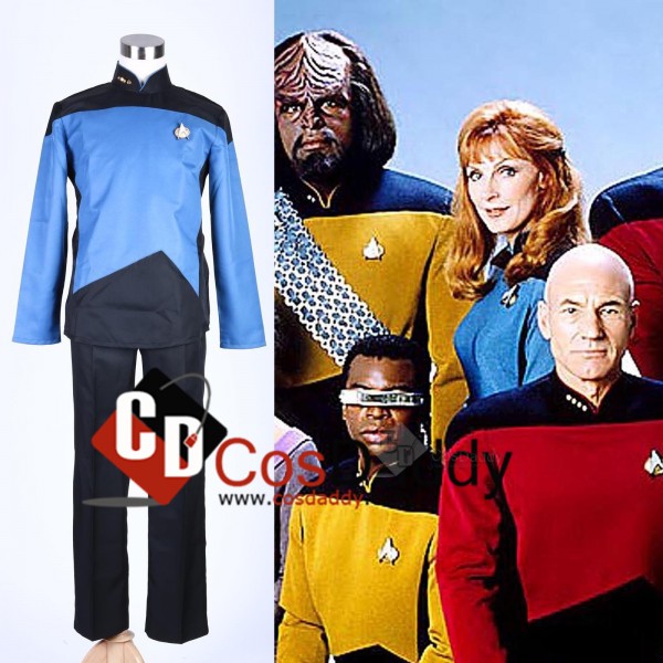 Star Trek TNG The Next Generation Uniform Cosplay Costume