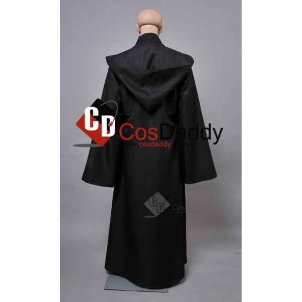 Star Wars Anakin Jedi Tunic Black Cosplay Costume